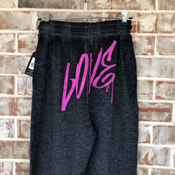 Zumba LOVE Capri Sweatpants Pocket Joggers XS S - Picture 9 of 16